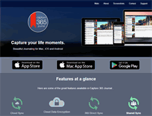 Tablet Screenshot of capture365journal.com